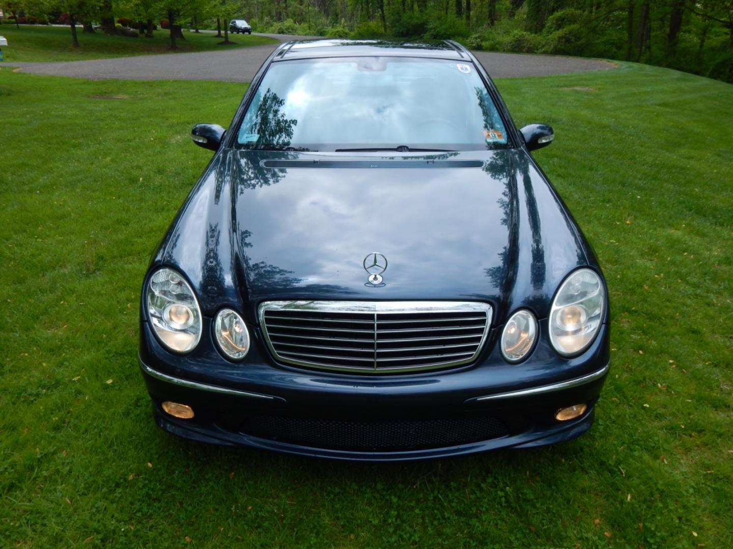 2005 Blue /Black Leather Mercedes-Benz AMG E55 AMG (WDBUF76J45A) with an 5.4L V8 SOHC 24V SUPERCHARGED engine, 5-Speed Automatic Overdrive transmission, located at 6528 Lower York Road, New Hope, PA, 18938, (215) 862-9555, 40.358707, -74.977882 - Here for sale is a super cool, very rare, 2005 Mercedes-Benz E55 AMG. Under the hood is one of Mercedes best V8's, the supercharged 5.4 liter. It puts the power to the rear wheels via an automatic 5 speed transmission equipped with push button speed shift technology. Options include: keyless entry - Photo#10